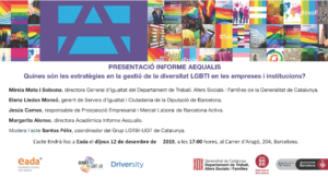 Presentación de la 4ª edición del Informe Aequalis LGBTI